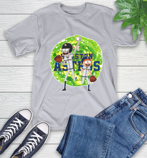 MLB Houston Astros Rick And Morty Baseball Sports T-Shirt 6