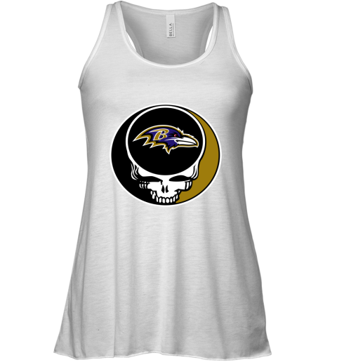 NFL Baltimore Ravens Grateful Dead Rock Band Football Sports - Rookbrand