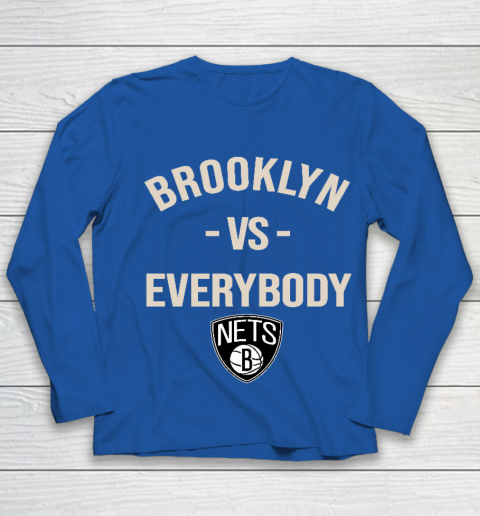 Brooklyn Nets Vs Everybody Youth Long Sleeve 7