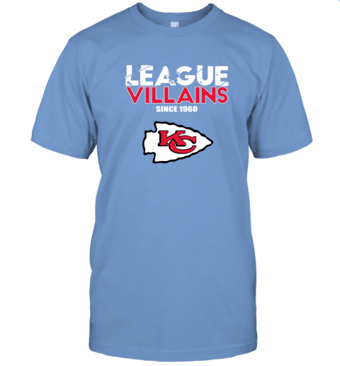 NFL League Villains Since 1960 Kansas City Chiefs T-Shirt - Rookbrand