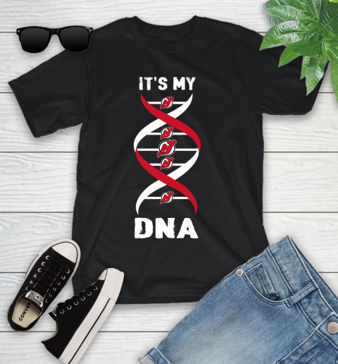 New Jersey Devils NHL Hockey It's My DNA Sports Youth T-Shirt