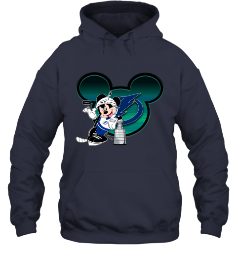 NHL Tampa Bay Lightning Stanley Cup Mickey Mouse Disney Hockey T Shirt YJQjLsyw9mj hoodie 23 95 151514 front navy