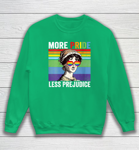More Pride Less Prejudice Pride Month Funny Sweatshirt 5