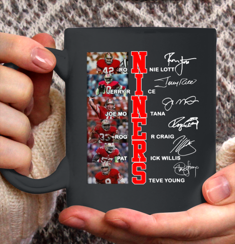 Niners Player Name And Signature San Francisco 49ers Shirts 136