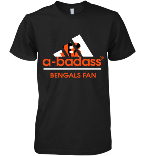A Badass Cincinnati Bengals Mashup Adidas NFL Premium Men's T-Shirt