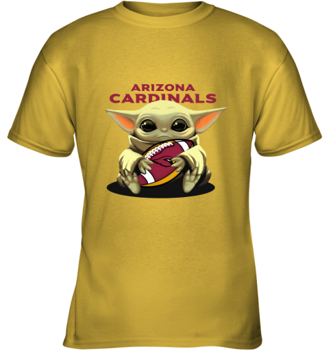 Baby Yoda Loves The Arizona Cardinals gcnz baby yoda loves the arizona cardinals youth t shirt 26 front daisy
