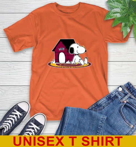 NBA Basketball Cleveland Cavaliers Snoopy The Peanuts Movie Shirt T-Shirt 5