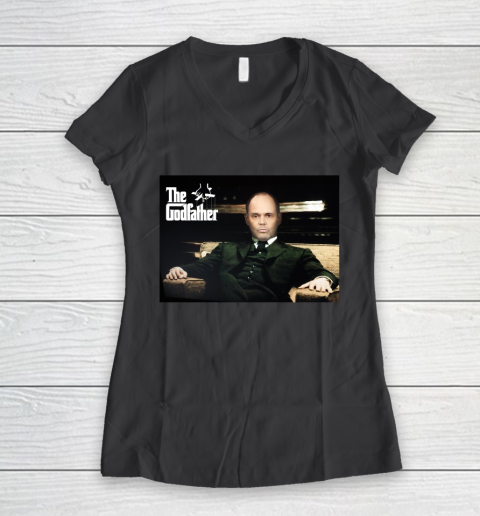 Ernie Johnson Godfather Shirt Women's V-Neck T-Shirt 6