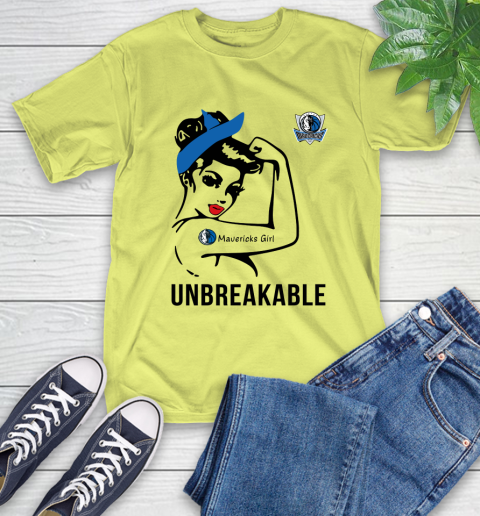 NBA Dallas Mavericks Girl Unbreakable Basketball Sports T-Shirt 8