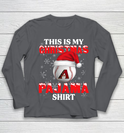 Arizona Diamondbacks This Is My Christmas Pajama Shirt MLB Youth Long Sleeve 6