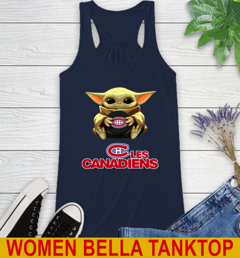 NHL Hockey Montreal Canadiens Star Wars Baby Yoda Shirt 47