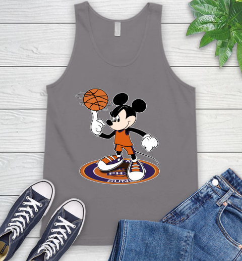 NBA Basketball Phoenix Suns Cheerful Mickey Disney Shirt Tank Top 7