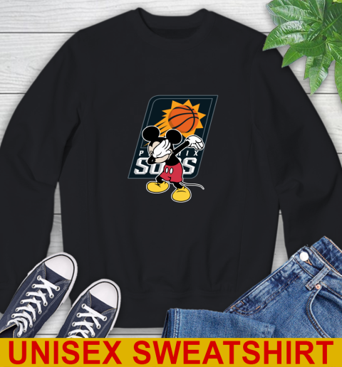 Phoenix Suns NBA Basketball Dabbing Mickey Disney Sports Sweatshirt 2