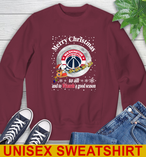 Washington Wizards Merry Christmas To All And To Wizards A Good Season NBA Basketball Sports Sweatshirt 6