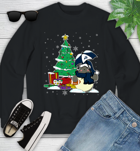 Los Angeles Rams NFL Football Cute Tonari No Totoro Christmas Sports Youth Sweatshirt