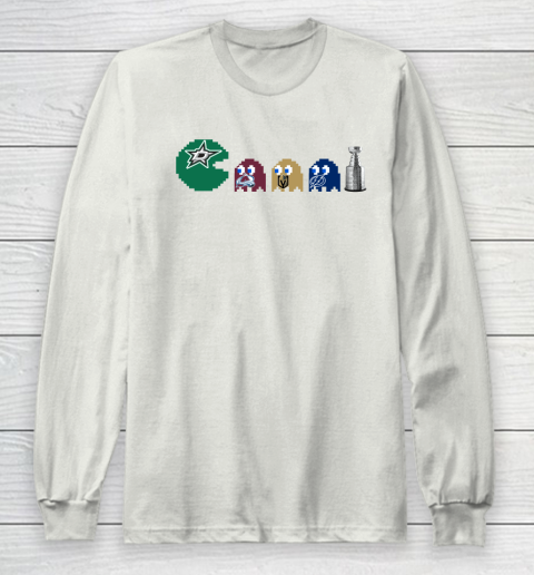 Dallas Stars x Pacman Create History For Stanley Cup Long Sleeve T-Shirt 12