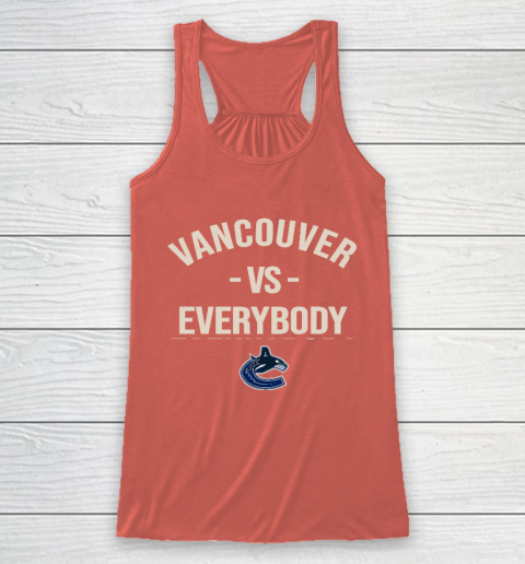 Vancouver Canucks Vs Everybody Racerback Tank 3