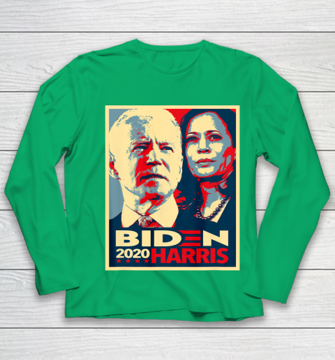 Joe Biden Kamala Harris Hope  Biden Harris 2020 Youth Long Sleeve 6