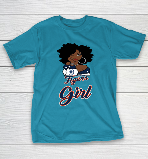Detroit Tigerss Girl MLB T-Shirt 8