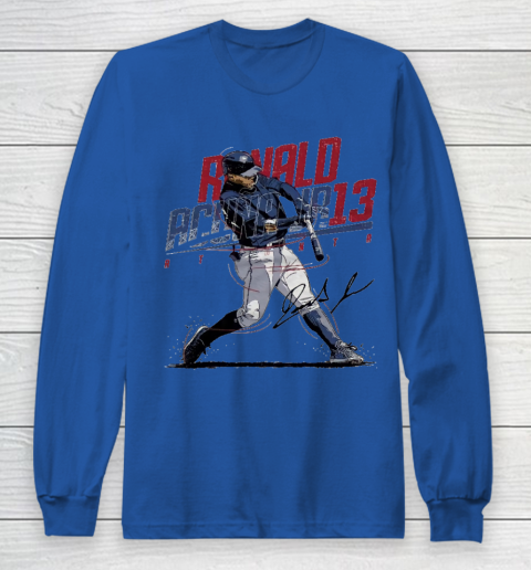Ronald Acuna Jr 13 Long Sleeve T-Shirt 6