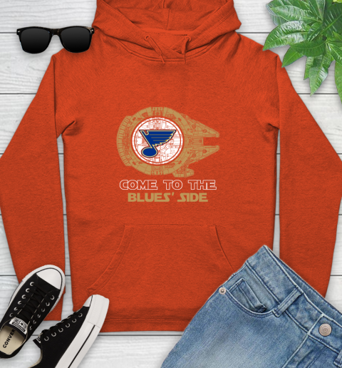 NHL Come To The St.Louis Blues Wars Hockey Sports Youth Hoodie 4