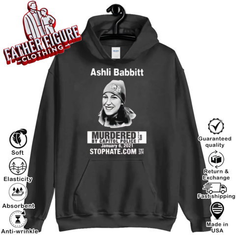 Ashli Babbitt Shirt Ashli Babbitt Murdered By Capitol Police Hoodie