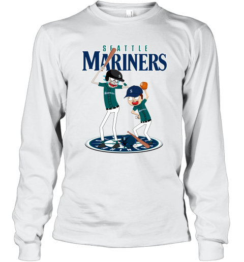 Rick and Morty Baseball Jersey for Seattle Mariners Fans