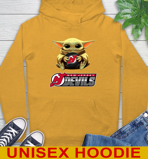 NHL Hockey New Jersey Devils Star Wars Baby Yoda Shirt 15