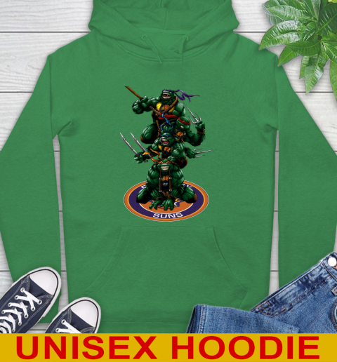 NBA Basketball Phoenix Suns Teenage Mutant Ninja Turtles Shirt Hoodie 8