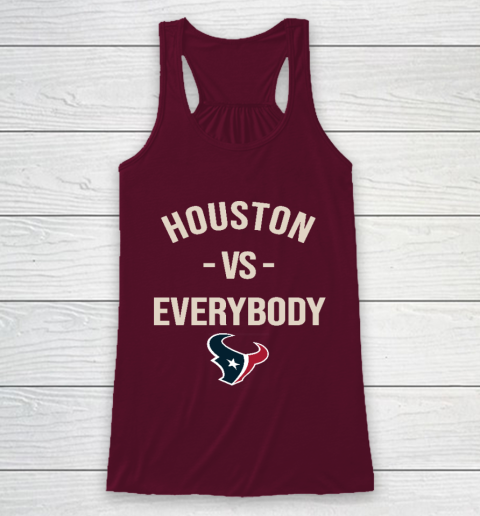 Houston Texans Vs Everybody Racerback Tank 2