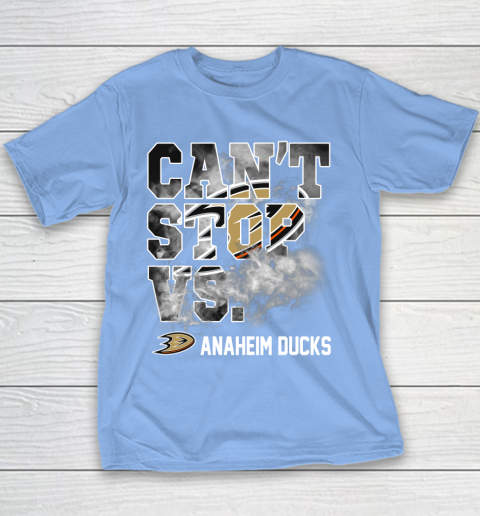 NHL Anaheim Ducks Hockey Can't Stop Vs Youth T-Shirt 8