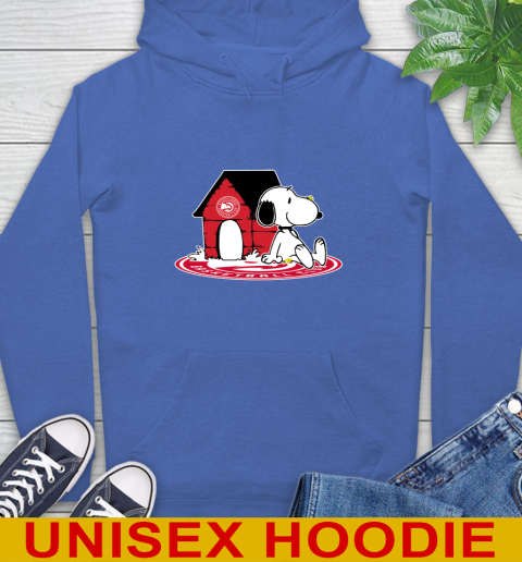 NBA Basketball Atlanta Hawks Snoopy The Peanuts Movie Shirt Hoodie - Image 10