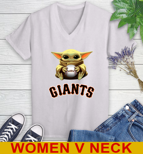MLB Baseball San Francisco Giants Star Wars Baby Yoda Shirt 77