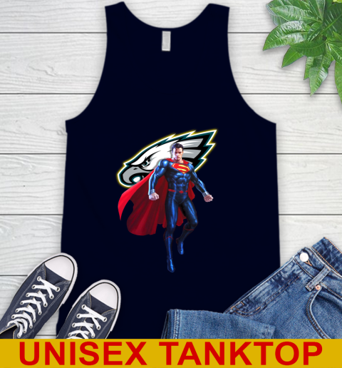 NFL Superman DC Sports Football Philadelphia Eagles Tank Top 3