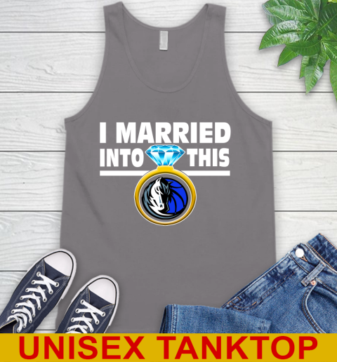 Dallas Mavericks NBA Basketball I Married Into This My Team Sports Tank Top 6