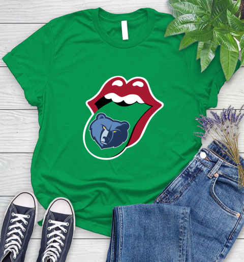 Memphis Grizzlies NBA Basketball Lips I Root For My Team Adoring Fan 96