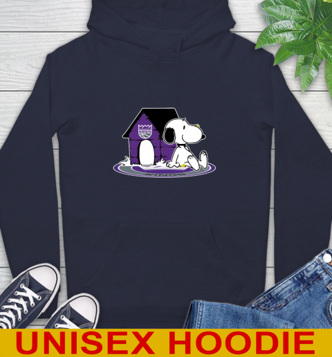 NBA Basketball Sacramento Kings Snoopy The Peanuts Movie Shirt Hoodie 4