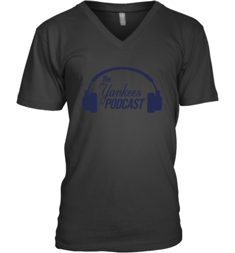 The New York Yankees Podcast Premium V-Neck T-Shirt