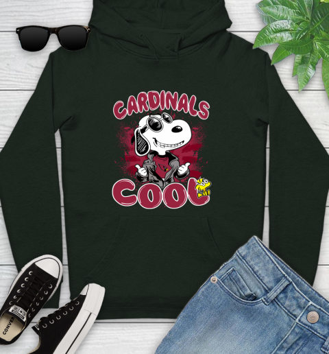 NFL Football Arizona Cardinals Cool Snoopy Shirt Youth Hoodie 12