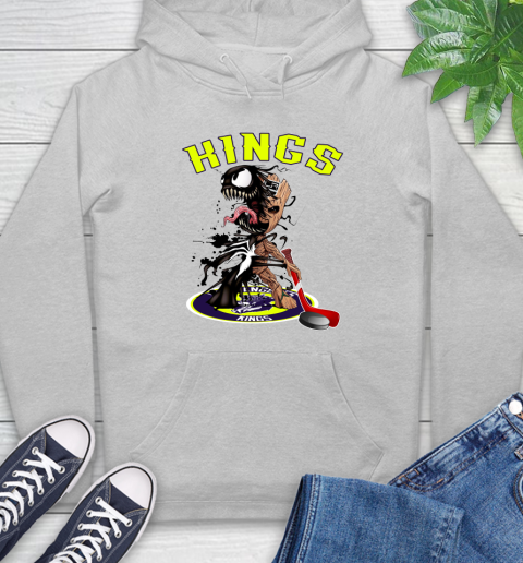 NHL Los Angeles Kings Hockey Venom Groot Guardians Of The Galaxy Hoodie 6