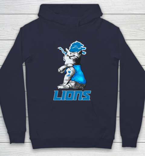 NFL Football My Cat Loves Detroit Lions Hoodie 2