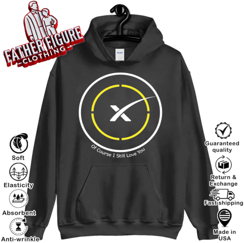 SpaceX Landing Pad Of Course I Still Love You Hoodie