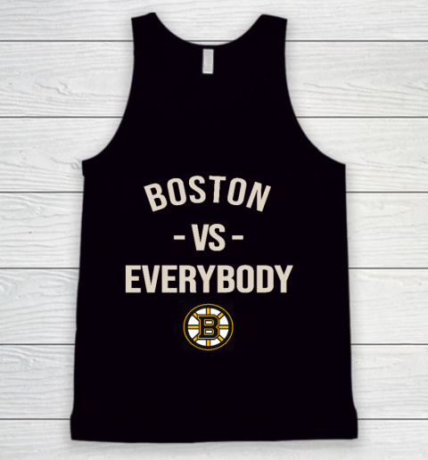 Boston Bruins Vs Everybody Tank Top
