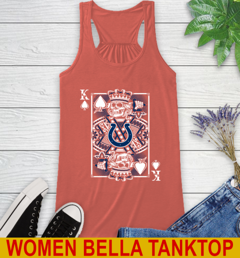 Indianapolis Colts NFL Football The King Of Spades Death Cards Shirt Racerback Tank 4 Indianapolis Colts NFL Football The King Of Spades Death Cards Shirt Racerback Tank - Image 4
