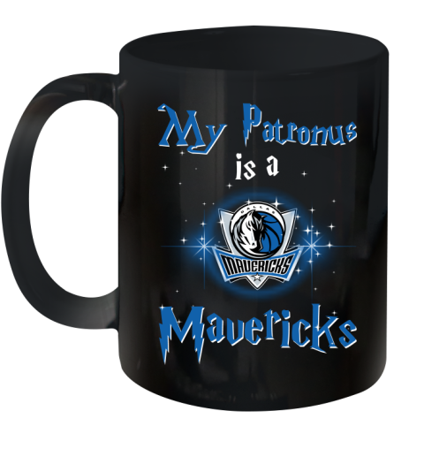 NBA Basketball Harry Potter My Patronus Is A Dallas Mavericks Ceramic Mug 11oz