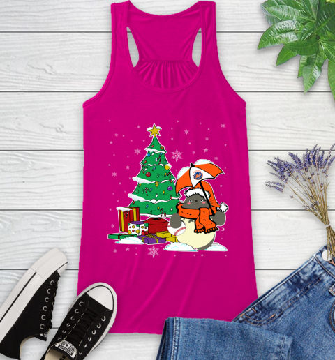 New York Mets MLB Baseball Cute Tonari No Totoro Christmas Sports Racerback Tank 7