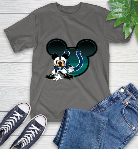 NFL Indianapolis Colts Mickey Mouse Disney Football T Shirt T-Shirt 9