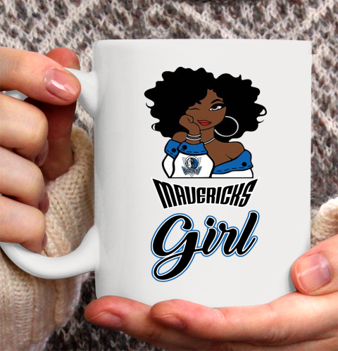 Dallas Mavericks Girl NBA Ceramic Mug 11oz 4