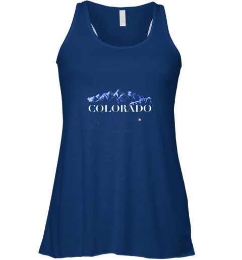 olps colorado rocky mountain tshirt baseball player flowy tank 32 front true royal