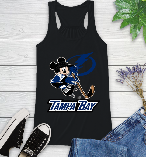 NHL Tampa Bay Lightning Mickey Mouse Disney Hockey T Shirt Racerback Tank 2